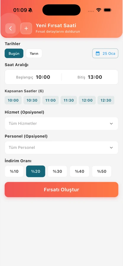 Salon Uygulaması - 7